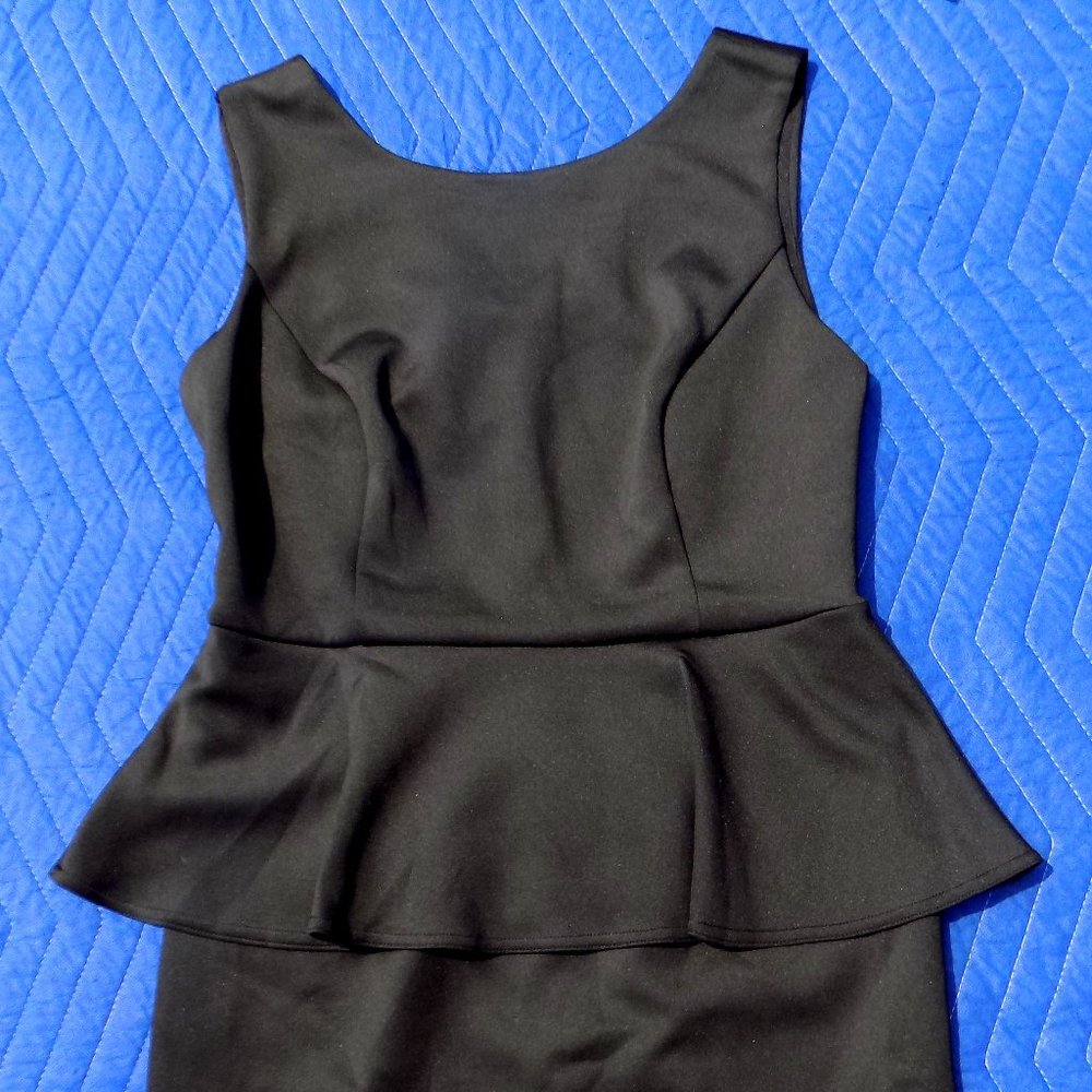 Spense Black Sleeveless Dress - Size 8